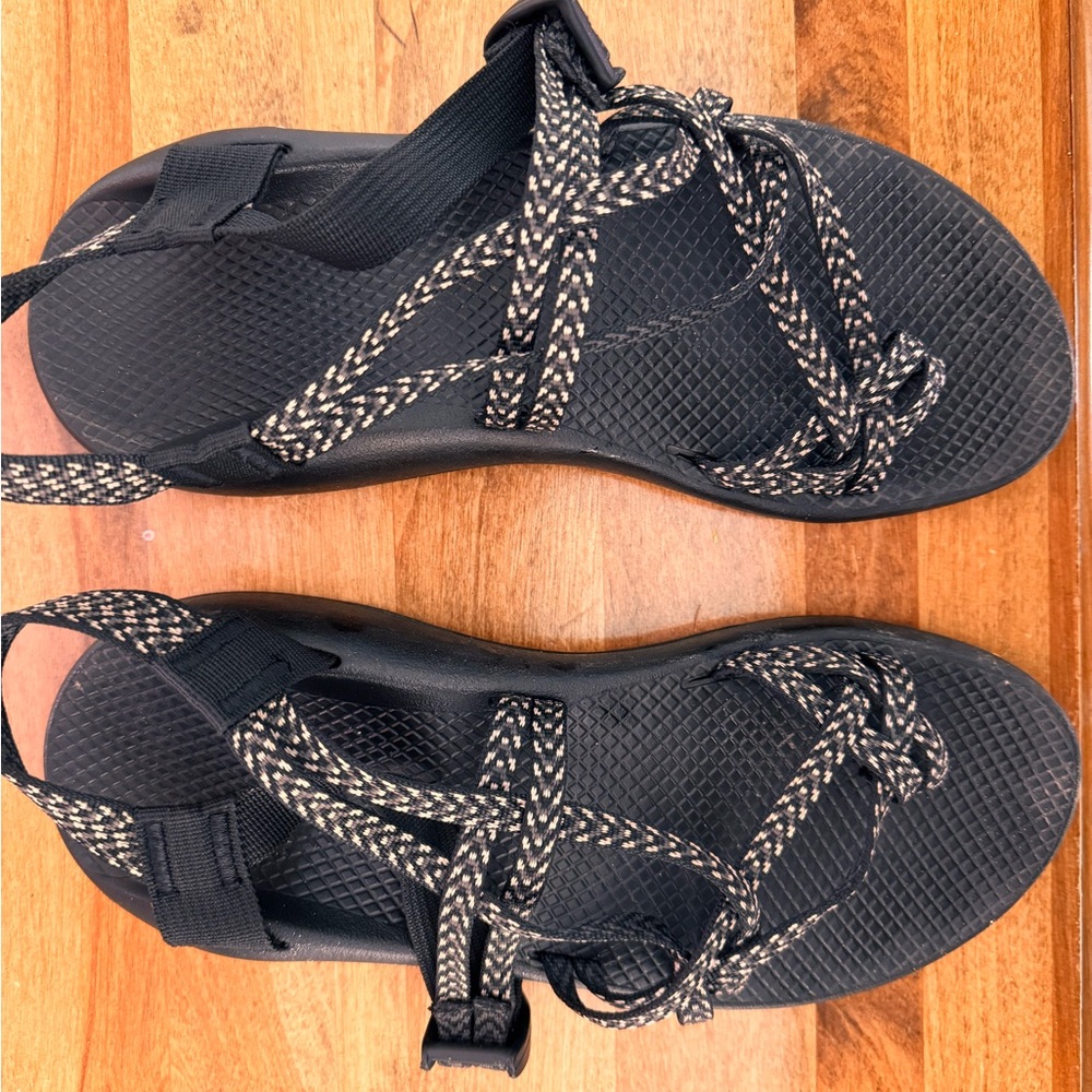 Chaco Black and White Sandal